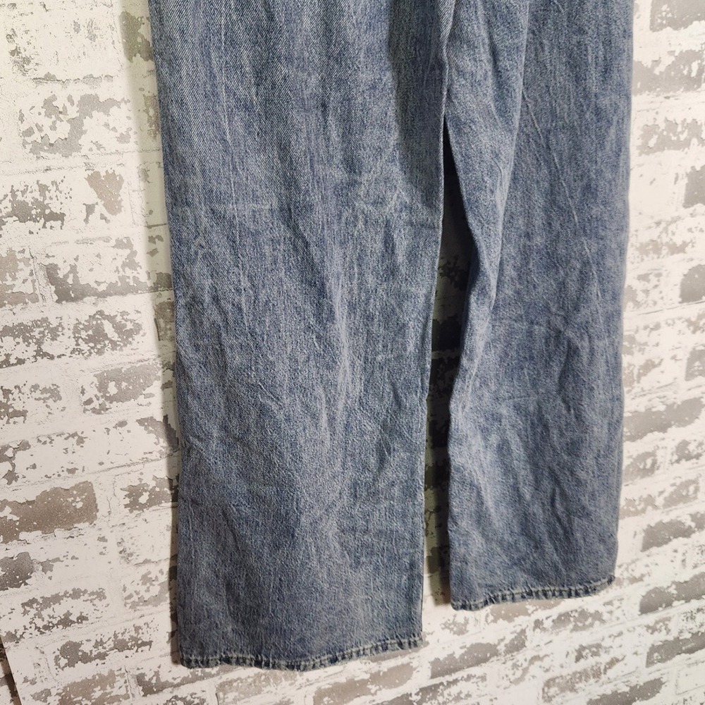 RE:WASH Forever 21 Denim Jeans Women Size 9 Baggy Distrssed Classic Rise‎ A Line - Picture 4 of 16